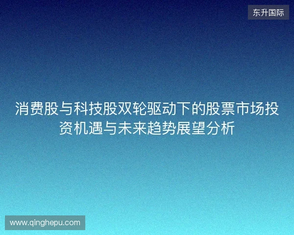 消费股与科技股双轮驱动下的股票市场投资机遇与未来趋势展望分析